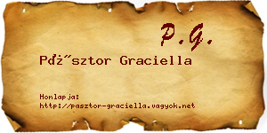 Pásztor Graciella névjegykártya